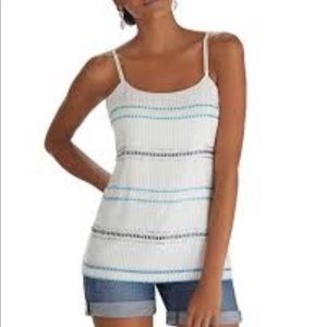 White House Black Market sequin camisole top